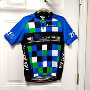 Hincapie Mens Cycling Jersey Biking Top S